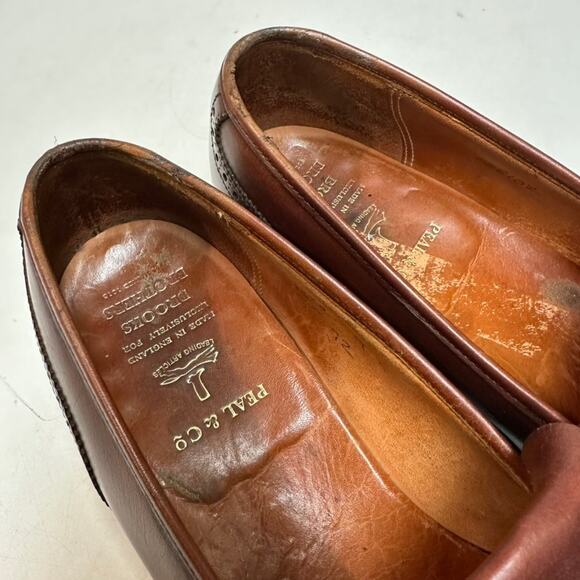 NEW HEELS Crockett & Jones x Brooks Brothers Tassel Loafer Wingtip England 9 C main image 12